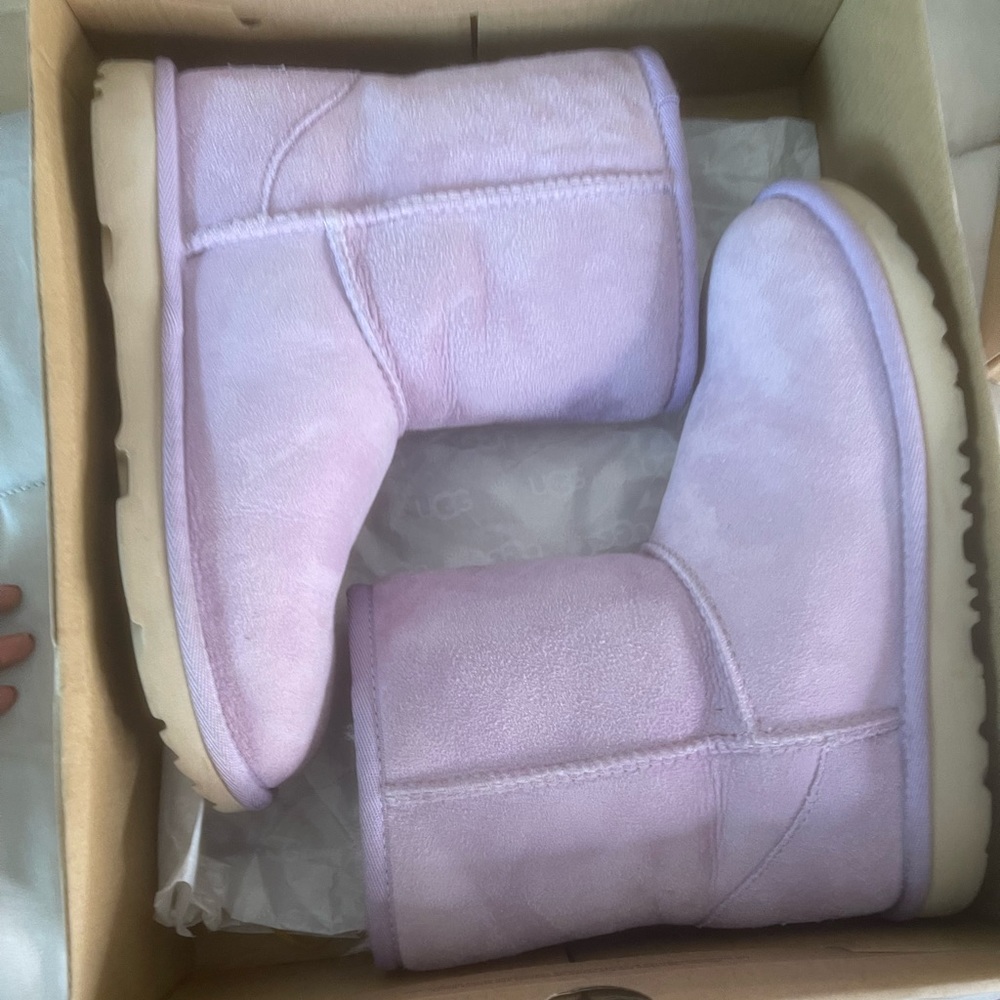 Lavender kids classic winter ugg boots